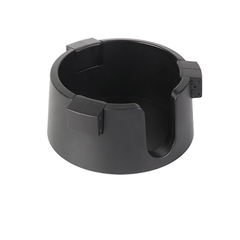 Multi-Functional Plastic Cup Holder: Single Piece | 8.4*8cm Size | Plastic Material | Black Colour