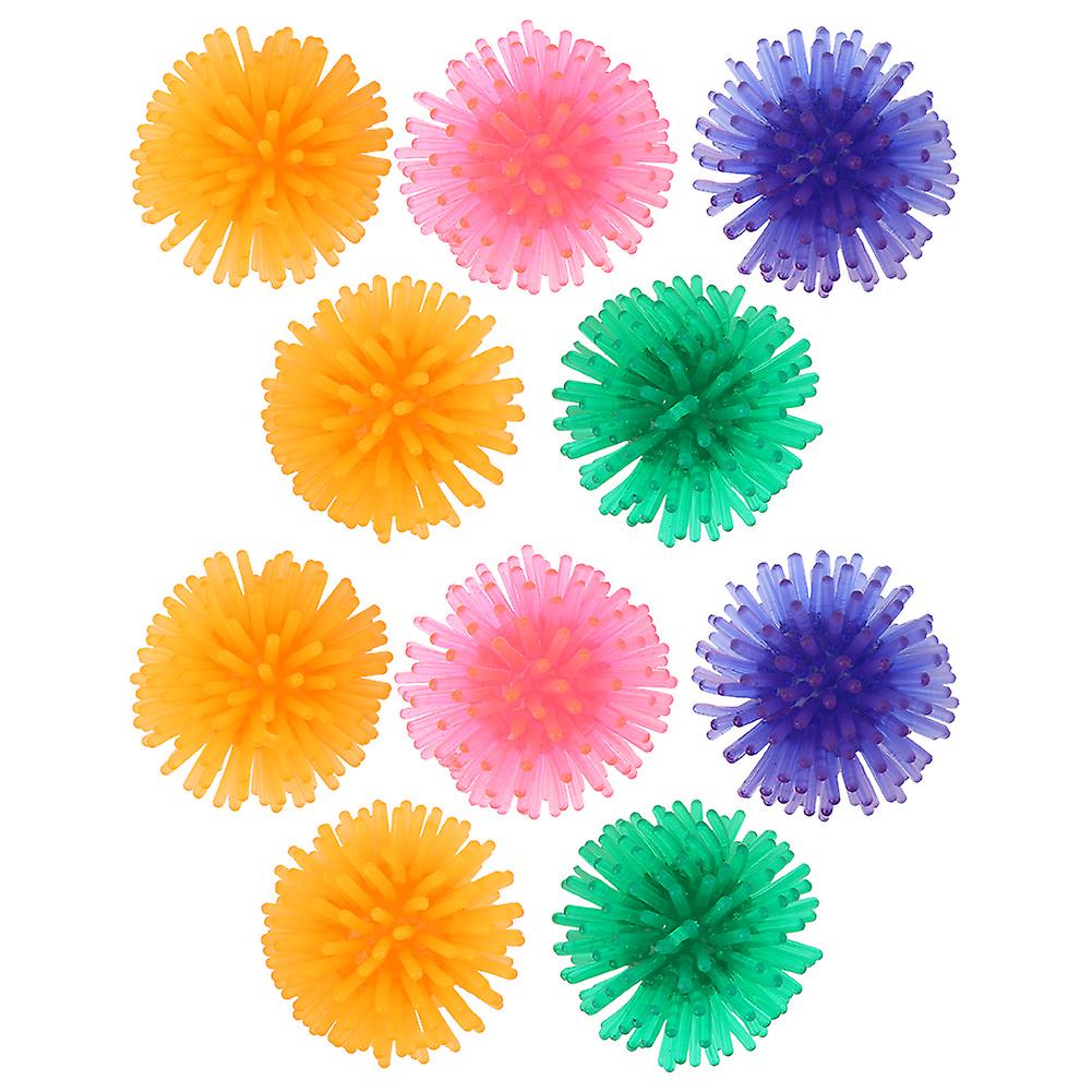 10 Pcs Colorful Cat Toy Balls Playing Toys for Cats Interactive Pet Toys for Cats and Kittens Durable and Fun