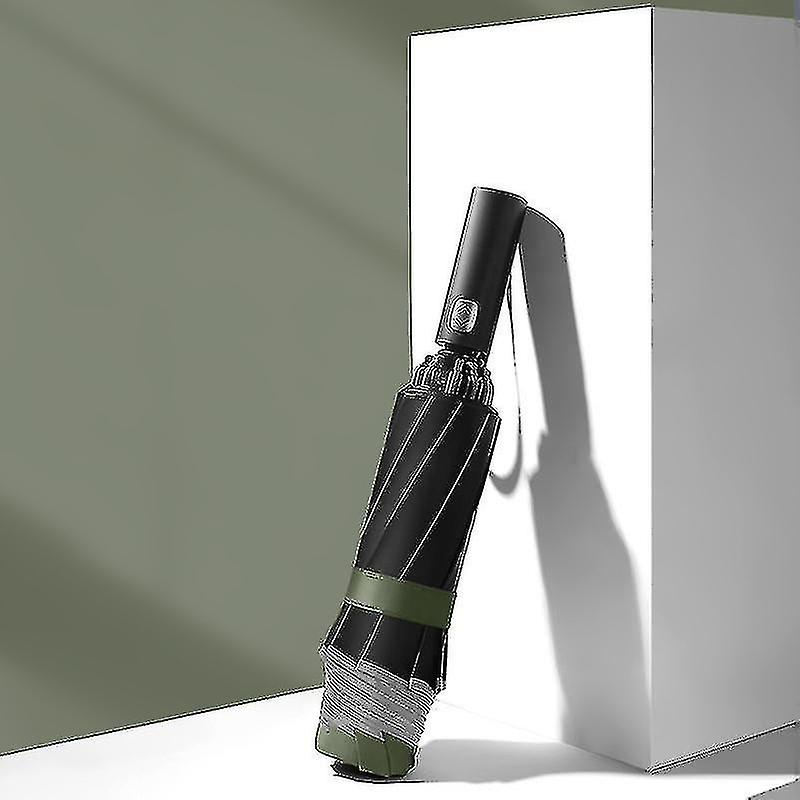 Umbrella, Fully Automatic Aluminum Alloy Reflective Side Umbrella-yezi