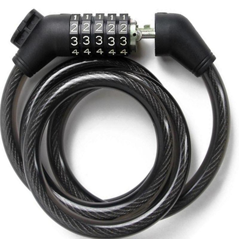 Bike Lock Bicycle Secure Shackle Lock Alloy Steel Head Chain Cycling Fixture