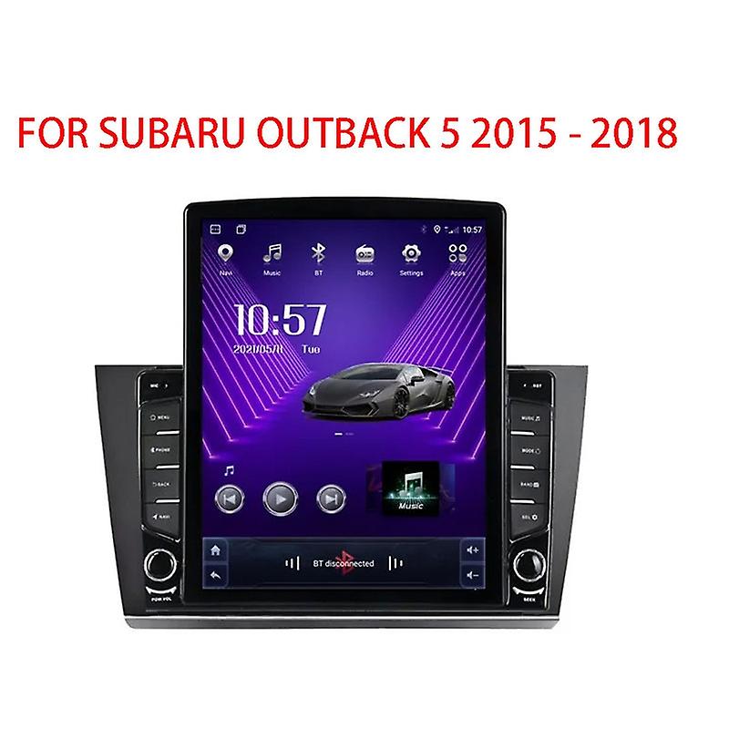 9.7" Android For Subaru Outback 5 2015 - 2018 Tesla Type Radio Multimedia Video Player Navigation