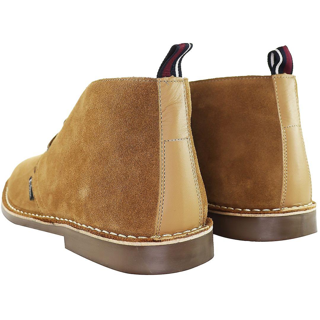 Ben‎ Sherman Mens Brown Faux Suede Chukka Desert Boots Sneakers Brown Size 10 Ben Sherman Chukka | eBay main image 4