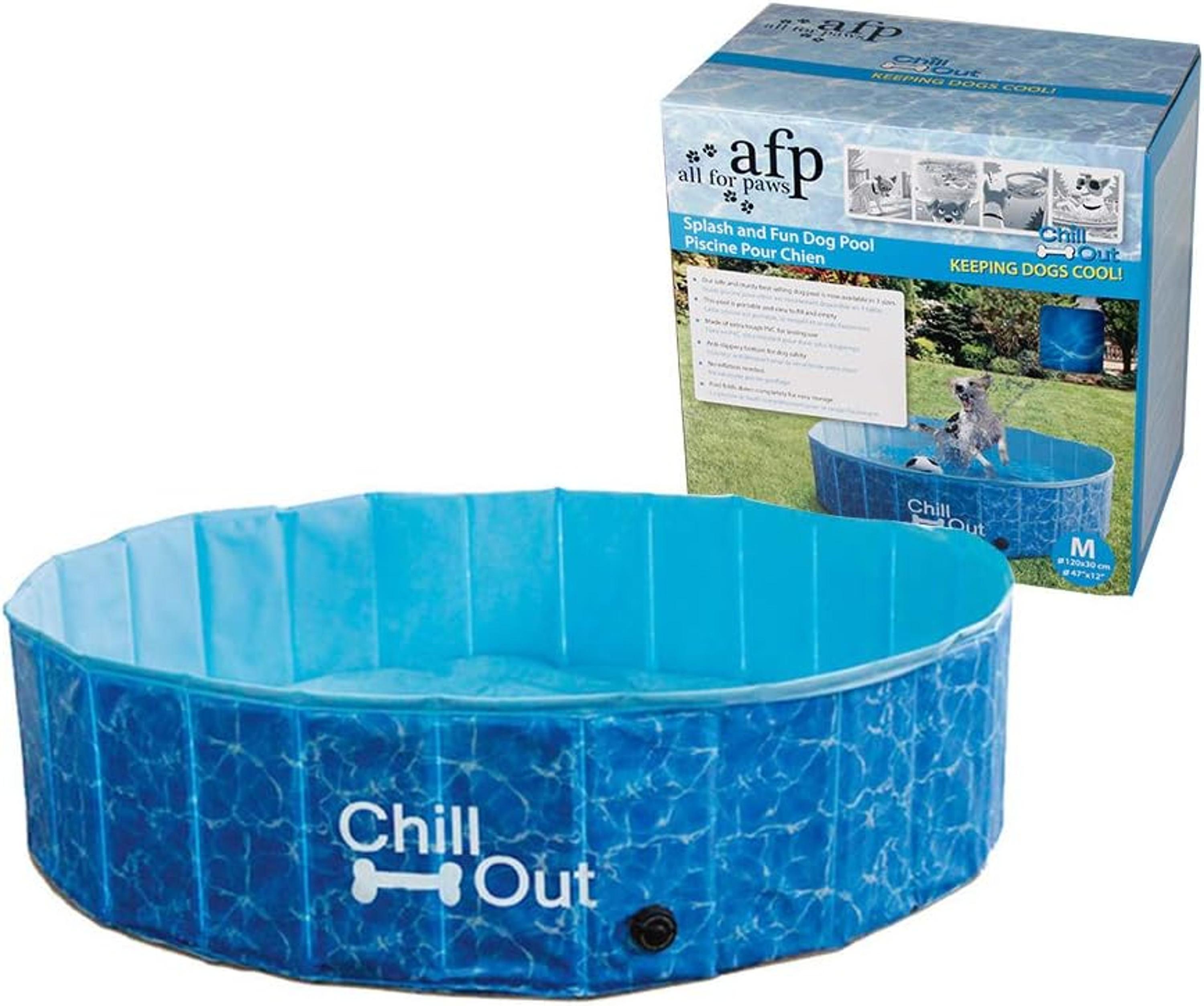 All For Paws Chill Out Splash and Fun Dog Toy Pool Large