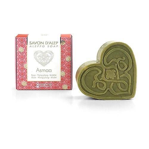 Aleppo Asmaa soap 100 g (Roses - Violet - Ylang-Ylang)