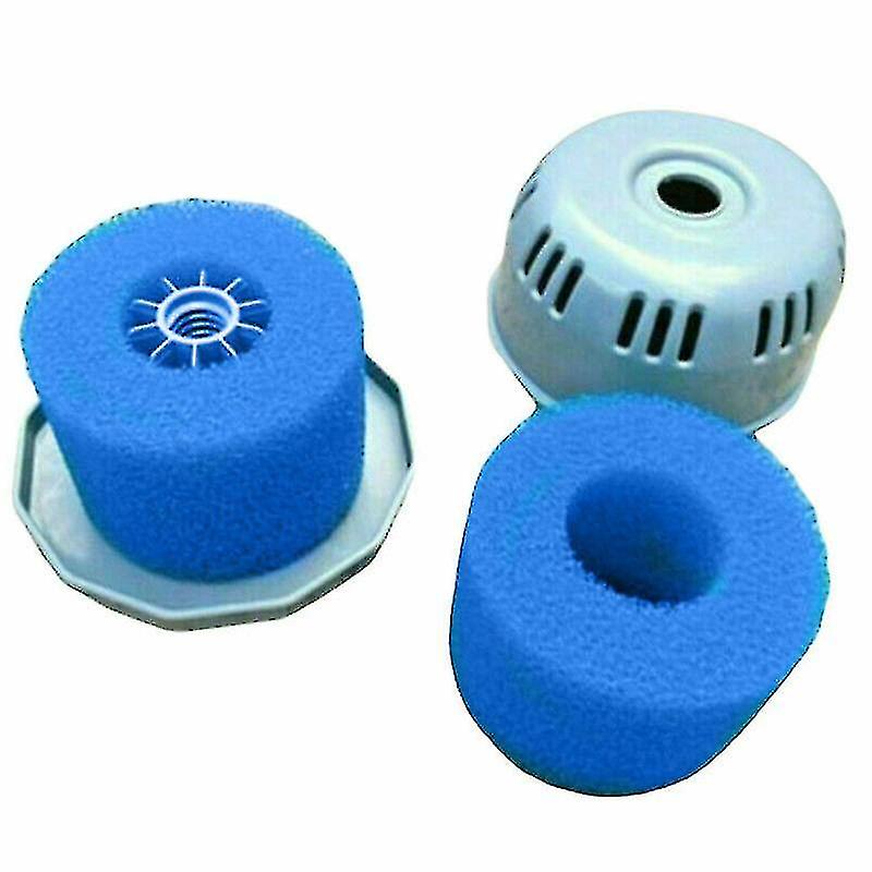4 Pack Bio-foam Filter Inflatable Lay Z Spa Cartridge 58323 Filters Vi Bestway