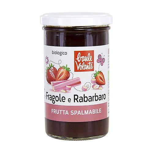 Strawberry and rhubarb spread fruit 280 g