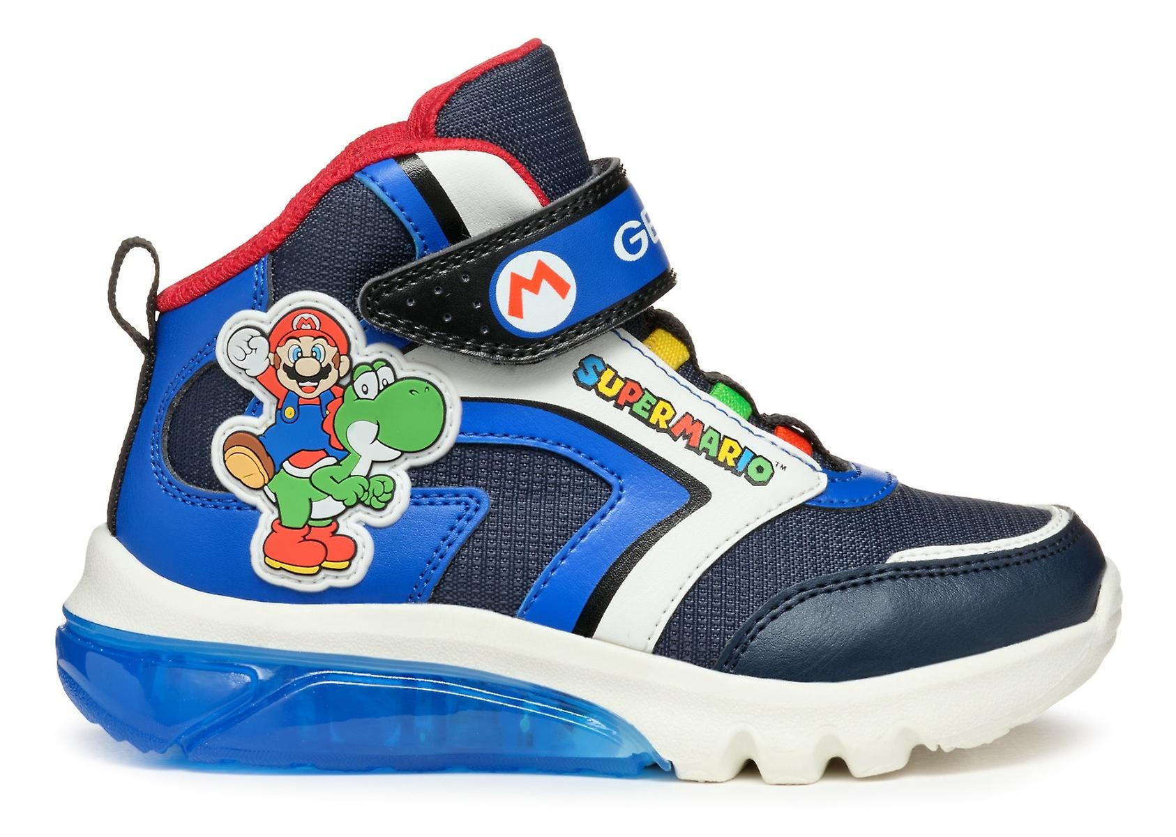 Geox Boys Ciberdron Mario Boot Navy Royal