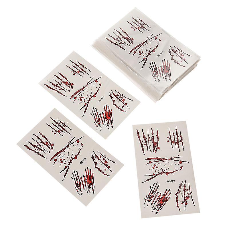 30sheets Water-proof Stickers For Halloween Decorations