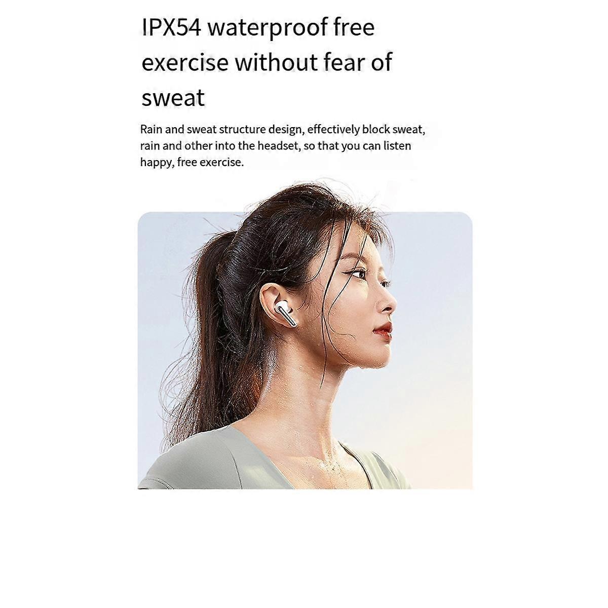 Bluetooth Earphone In-Ear Stereo Sound Long-Lasting Battery Life Call Noise Reduction Wireless Bluetooth Earphone,B