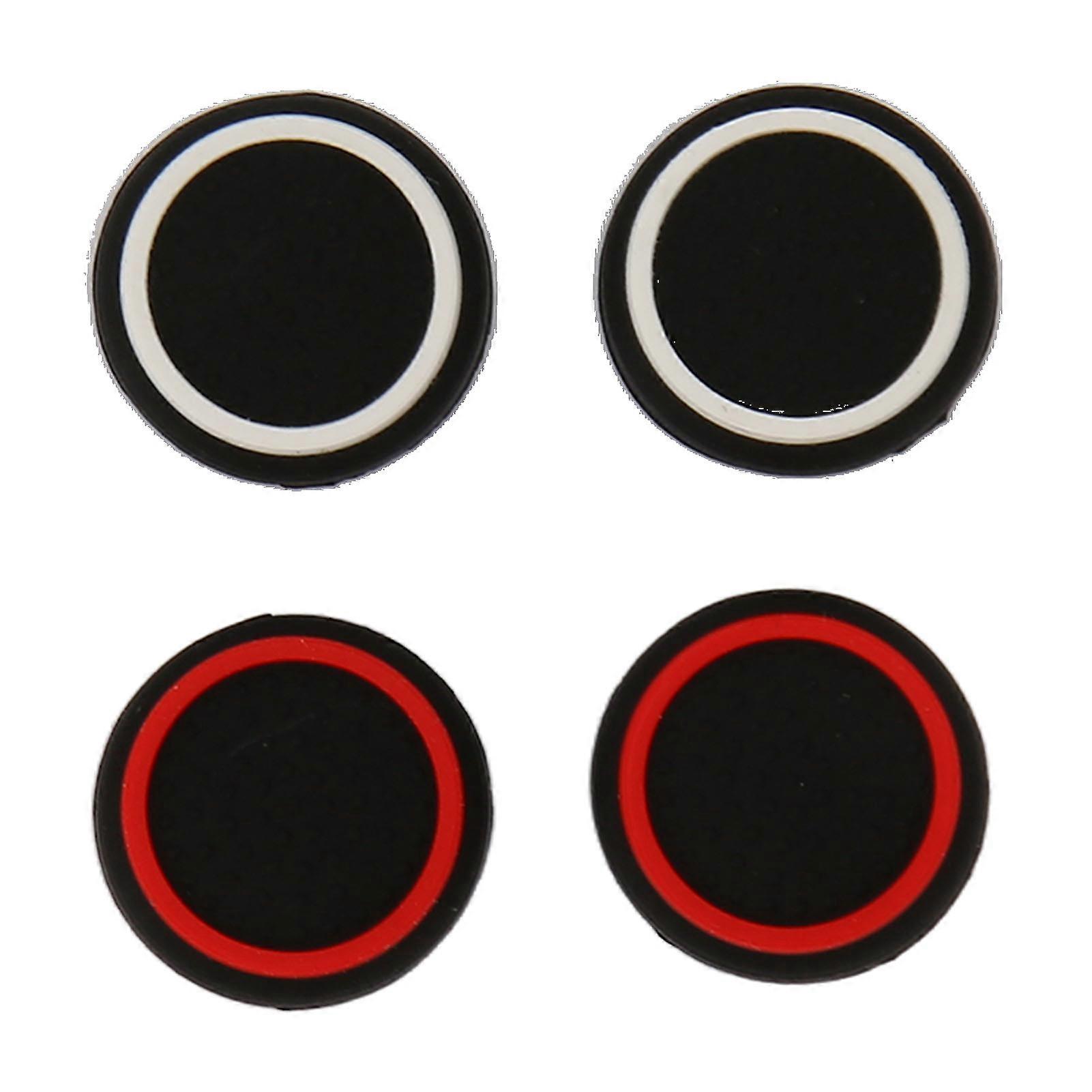 4pcs Thumb Grip Caps Soft Silicone Prevent Slip Replacement Joystick Thumb Stick Cap For Steam For Rog Consoles