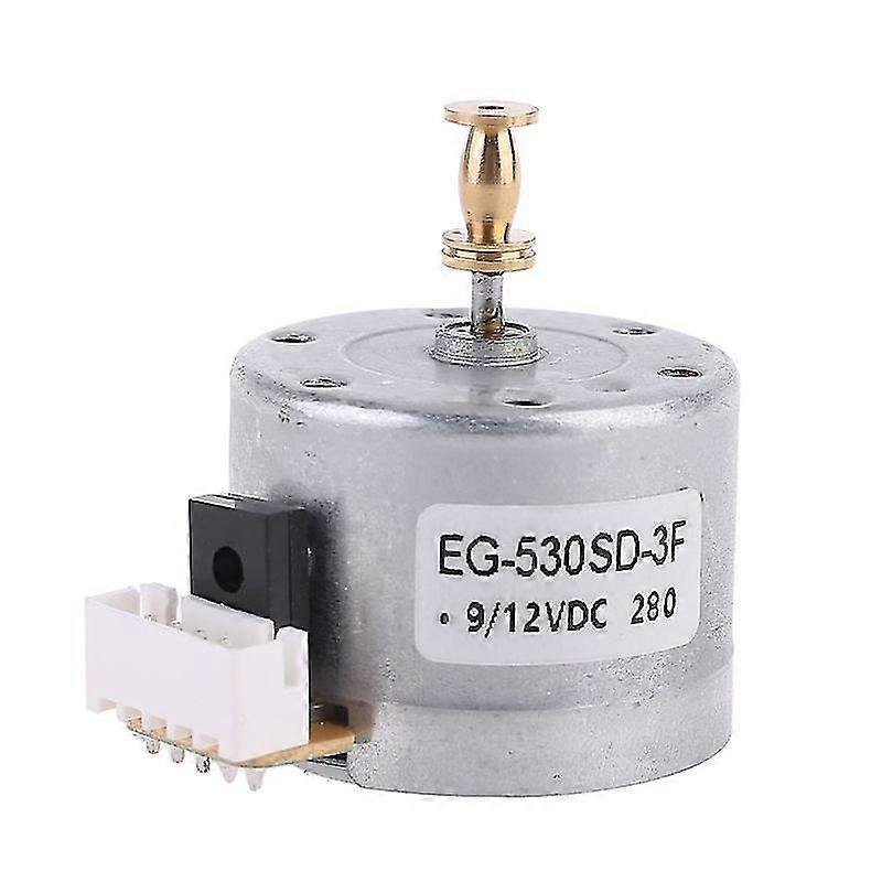 Eg530sd-3f Dc5-12v 3-speed 33/45/78 Rpm Metal Turntables Motor For Record Player