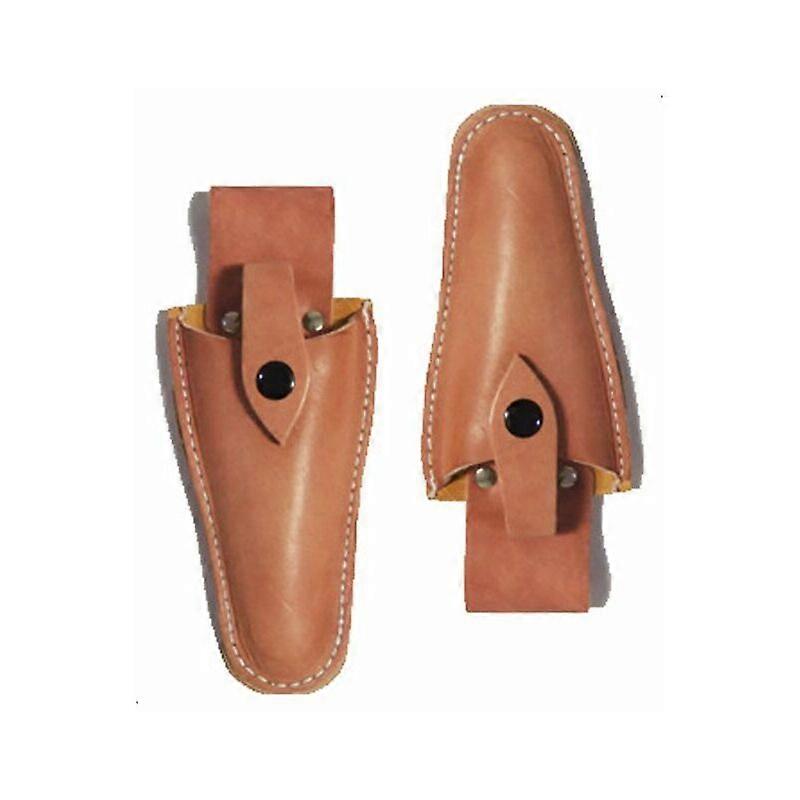 2pcs Leather Pruning Shears Pure Leather Garden Pruning Shears Case