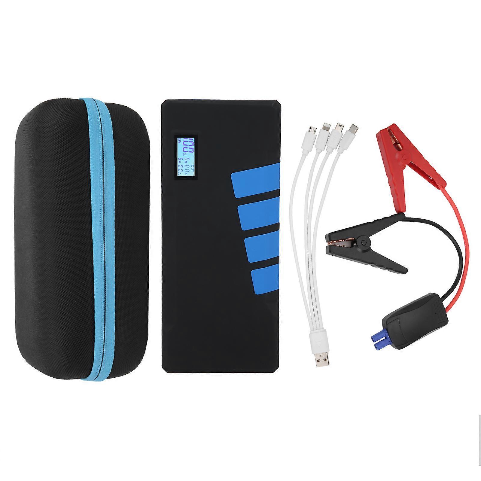 DC12V Portable Car Battery Jump Starter Starting Power Supply with LED Light for 7.0L Gasoline/5.5L Diesel Engine E2U911