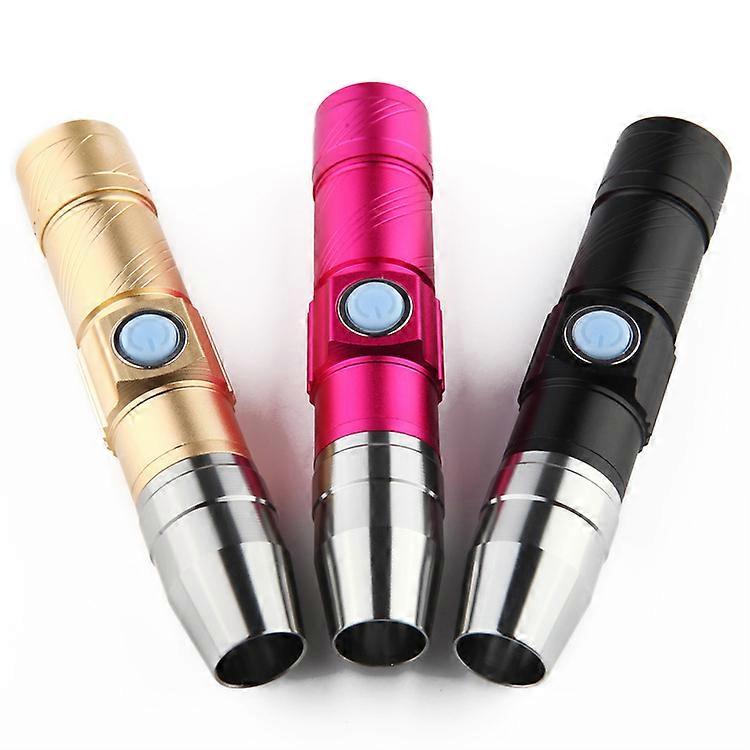 Usb Rechargeable 365 Led Uv Flashlight Torch Light Ultra Violet Lamp Blacklight