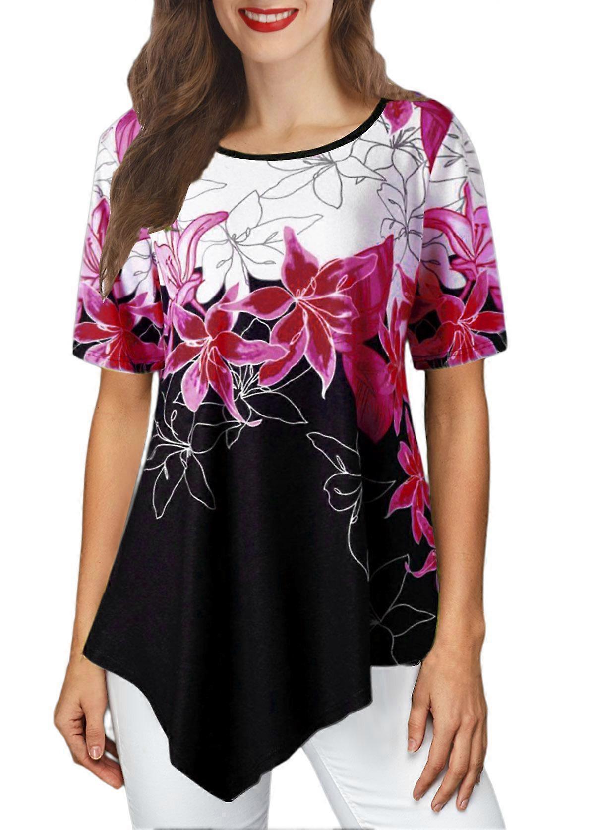 Women's Short Summer Blouse T-shirt