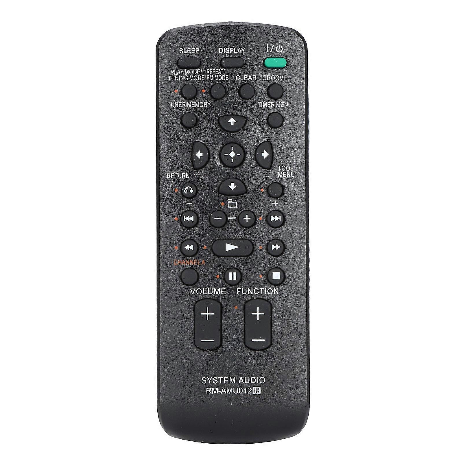 Rmamu012 Remote Control Portable Replacement Control For Sony Sswg2i Home Audio And Video