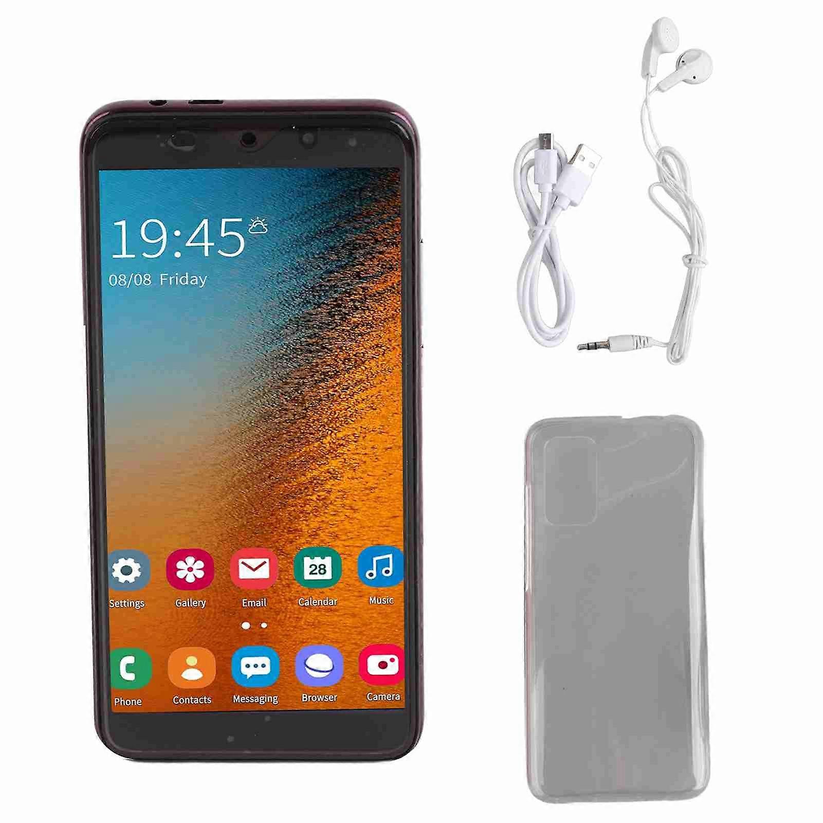 Note30 Plus 5.72インチ デュアルカード デュアルスタンバイ スマートフォン 512MB+4GB(バイオレット)