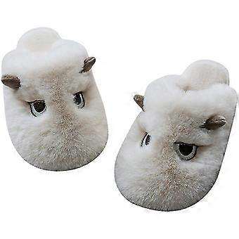 Cute Animal Slippers For Women, Winter Warm Memory Foam House Slippers,  For Girls Indoor Outdoor Shoes