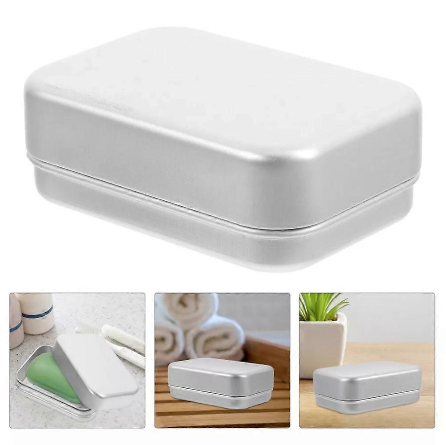 Travel Soap Container Bar Soap Holder Bar Soap Case Metal Soap Box Soap Dish