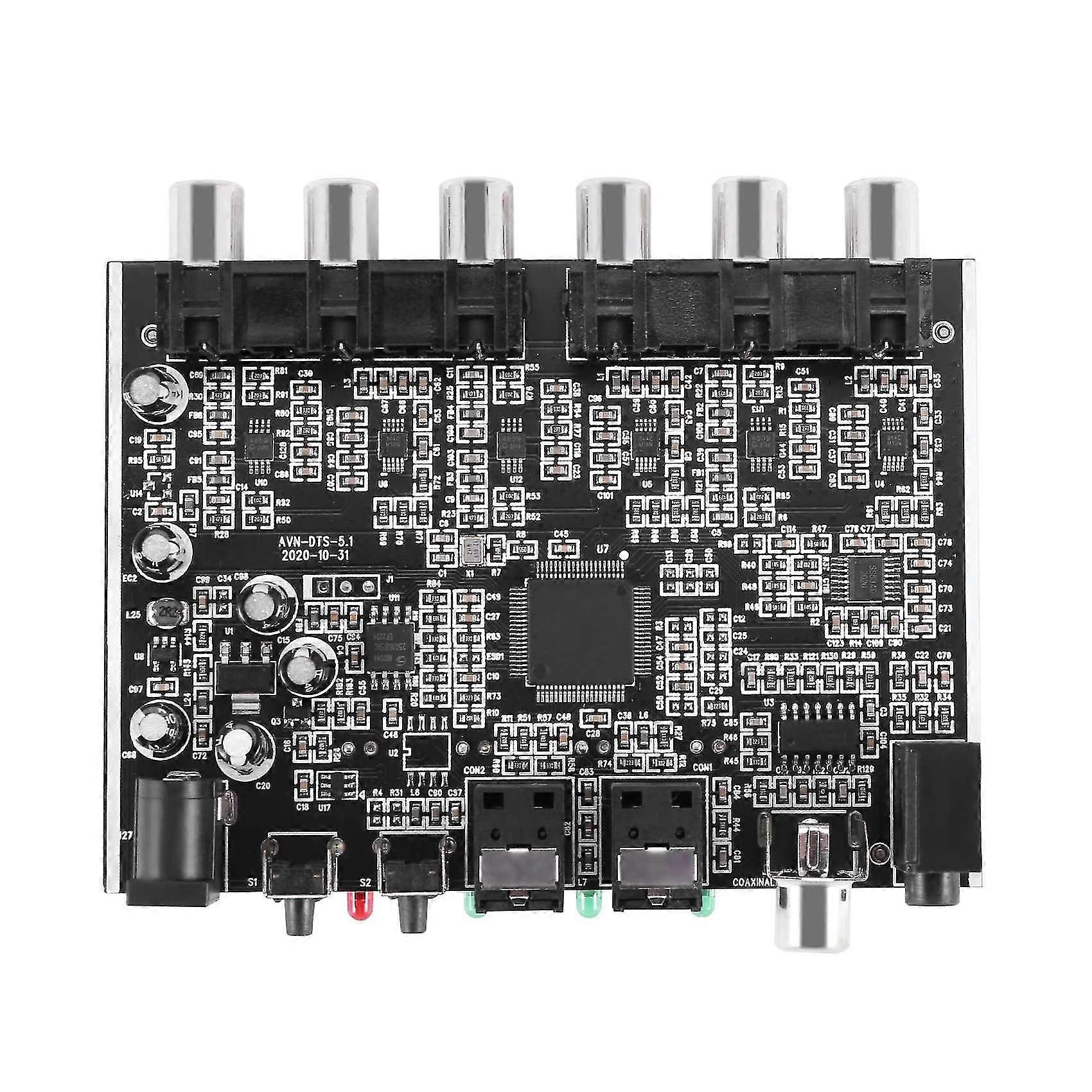 Dac Module 5.1 Channel Ac-3 Pcm Digital Optical Dts Rca Hifi Stereo Audio Home Theater Decoder Ampl