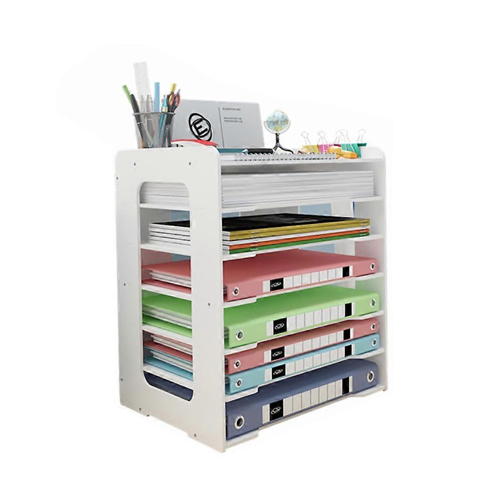 Office Paper Organiser for Desk Desktop File Holder Desk Letter Tray and A4 Paper Holder Document Storage for Home Office SchoolNEW5