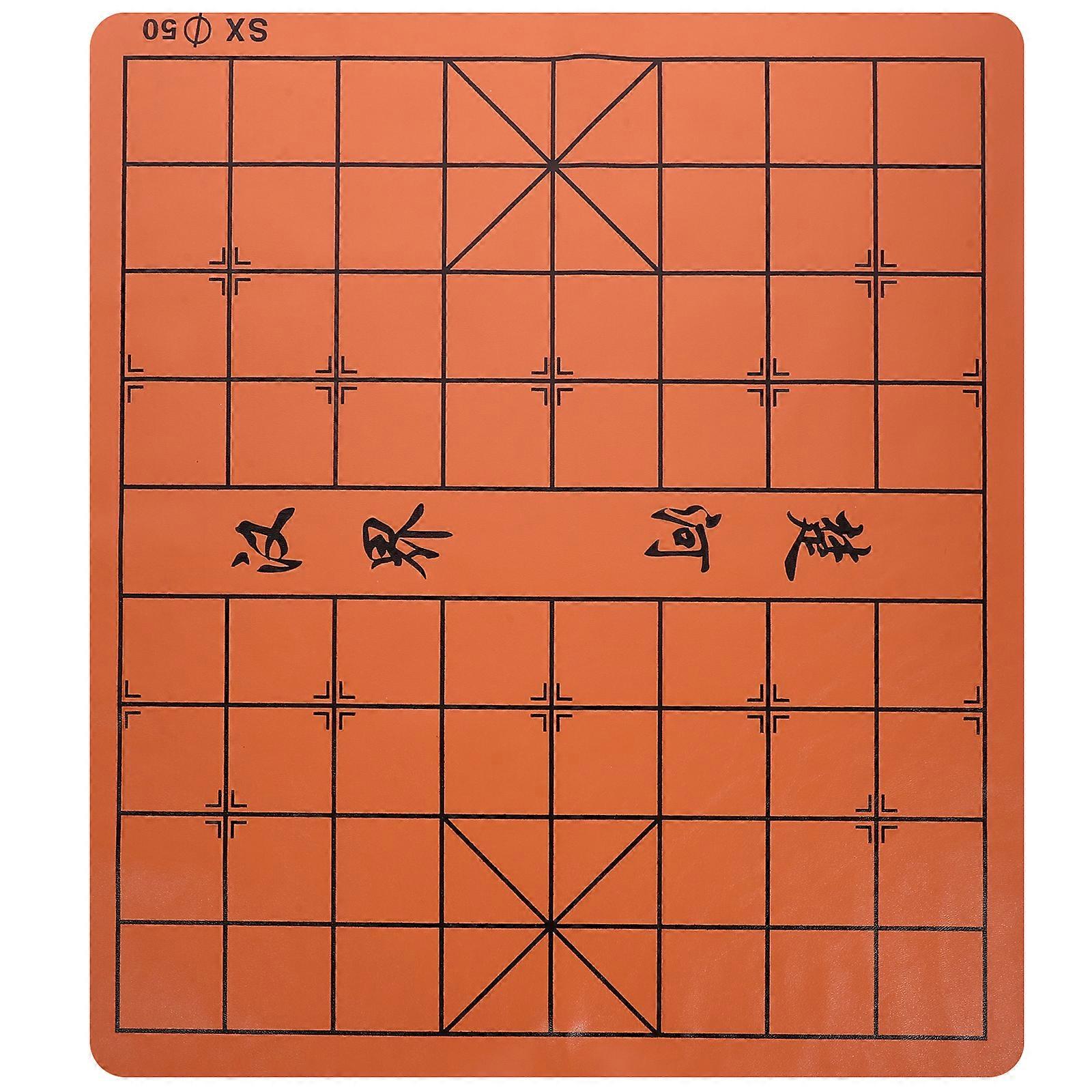 Foldable Chess Board Classic Game Chessboard Game Supplies Convenient Chinese Chess Chessboard