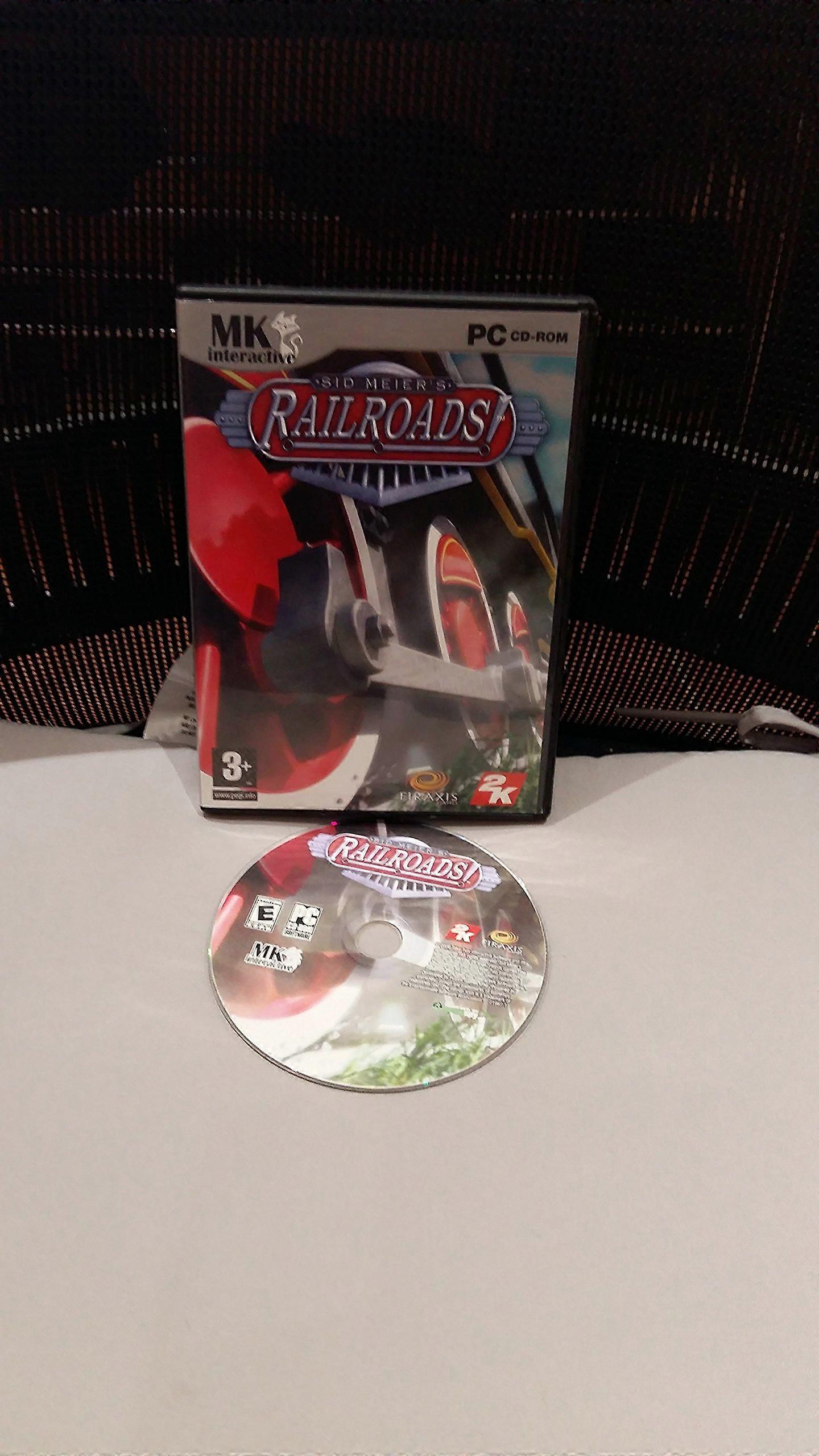 Sid Meiers Railroads (PC CD) - New & Sealed