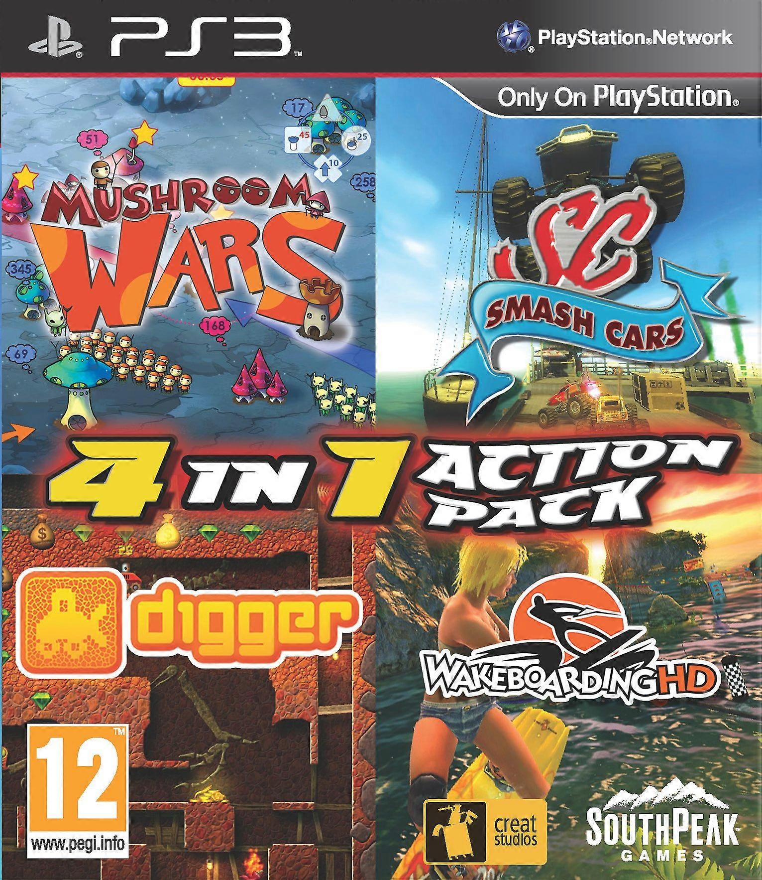 4-in-1 Action Pack (PS3) - New & Sealed
