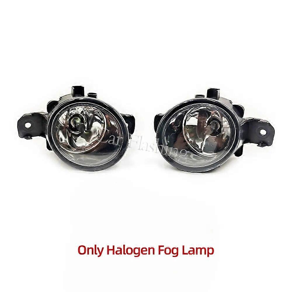 LED Fog Lights For Nissan Almera 2 Saloon Hatchback N16 2001-2006 Fog Light Headlight Fog Lamp Halogen Foglights cable switch