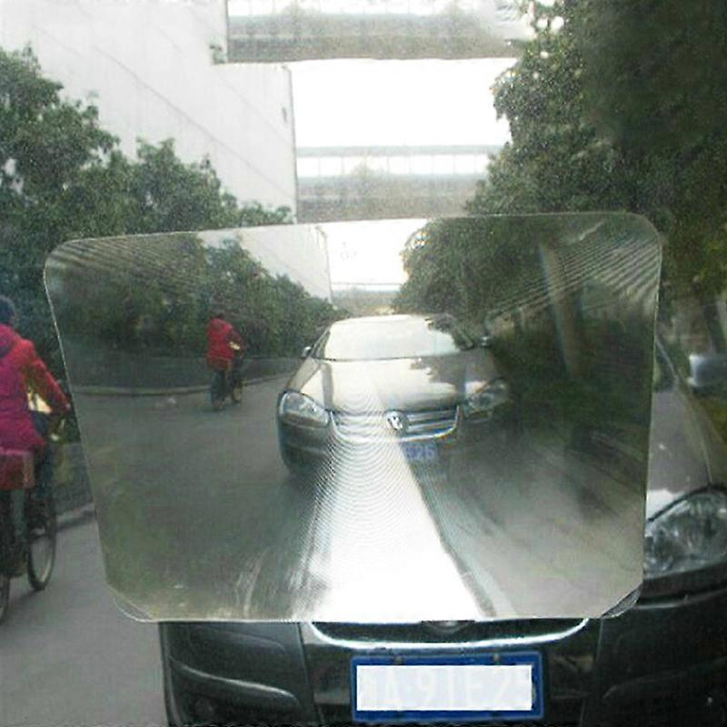 Car Reversing Sticker Auto Rear Window Enlarge View Optical Wide Angle Fresnel Lens For Car Durable Transparent Parking Sticker