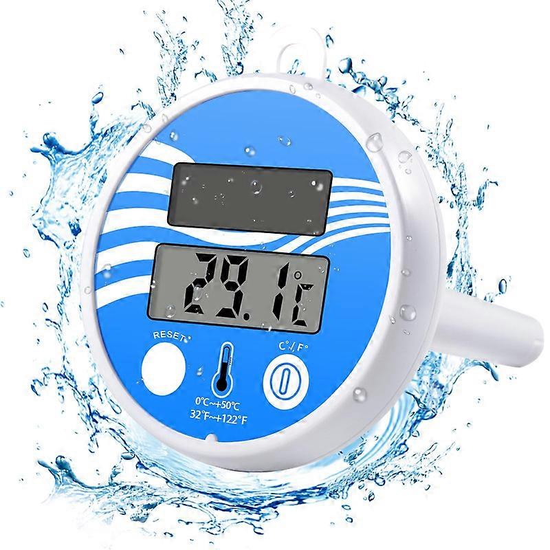 Solar Pool Thermometer Floating