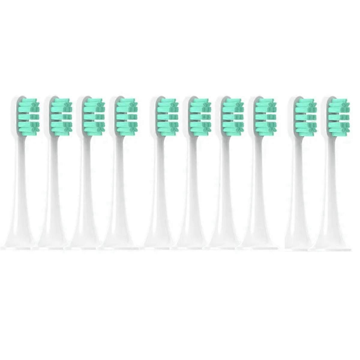 Replacement Brush Heads for MijiaT300/T500 Electric Toothbrush Soft Bristle Nozzles with Caps Seale