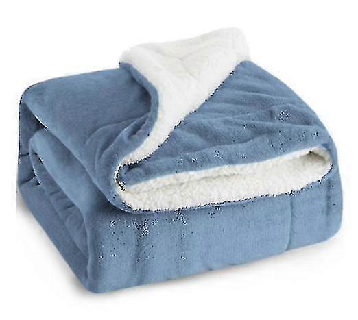 Lammeull dobbeltsidig fløyelsteppe (Ruipei)