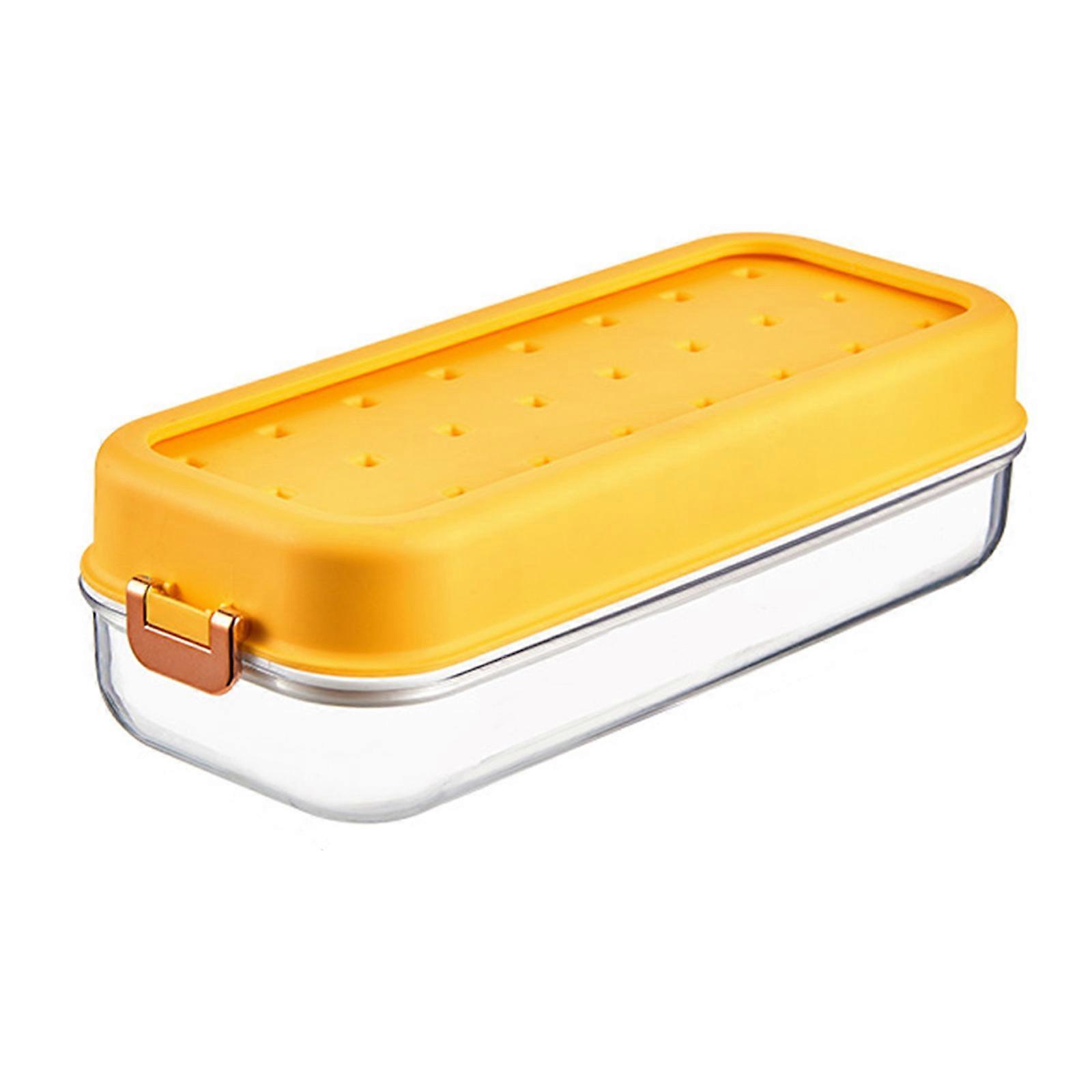 Household Ice Making With Automatic De-icing & Storage Integrated, Large-Capacity Pressing Ice Tray With Scoop & Support, 24 Cavities