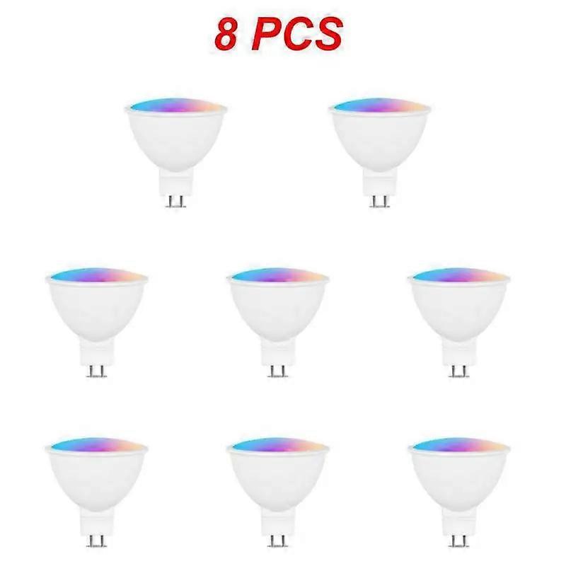 WiFi Tuya MR16 Smart LED Light Bulb AC/DC 12V GU5.3 Reflector Spoltlight 5W Equivalent RGBCW Lamp Smartlife Alexa