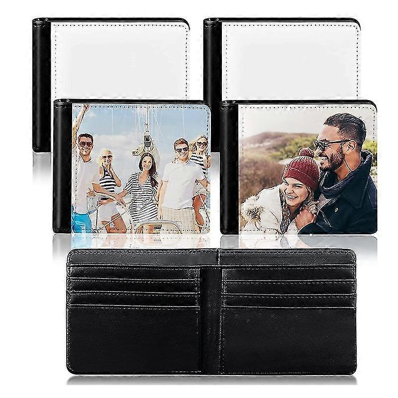 4pcs Sublimation Wallet Blank Heat Transfer Wallet Blank Sublimation Wallet With Id Windows For Tra