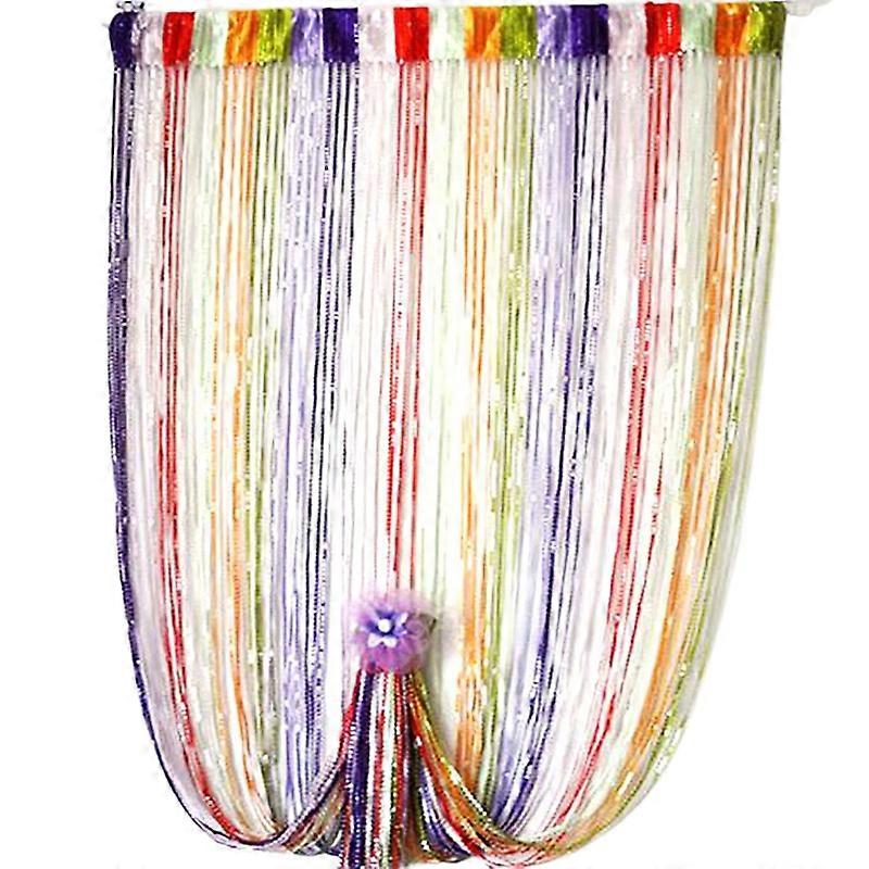 Door Curtain Coloful Blackout Decorative Bright Color Drapping Curtain for Window