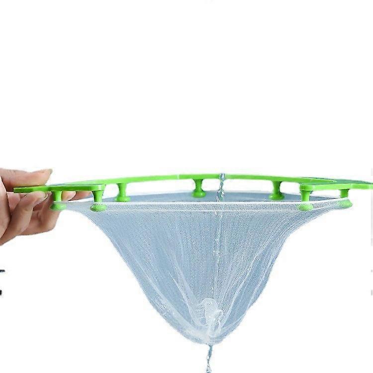 Sink Filter Bag, Kitchen Sink Filter with 100 Mesh Disposable, Three Bracket Triangular Filter, Sink Hanging Mesh Bag