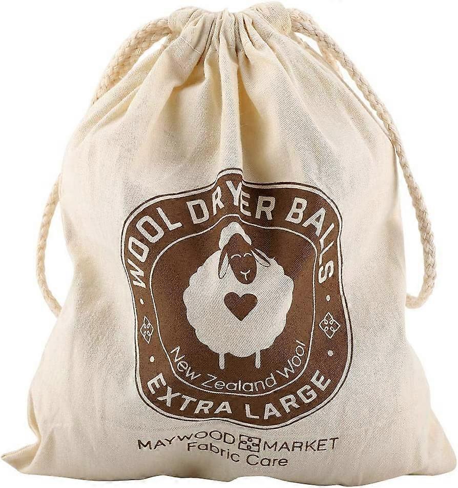 Dryer Balls-6 Pcs 6cm Wool Dryer Balls For Water Absorption Eliminates Static Laundry Drying Replacement