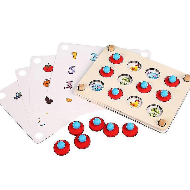 Memory Games Set,activities Learning Recognition And Logic Training Games