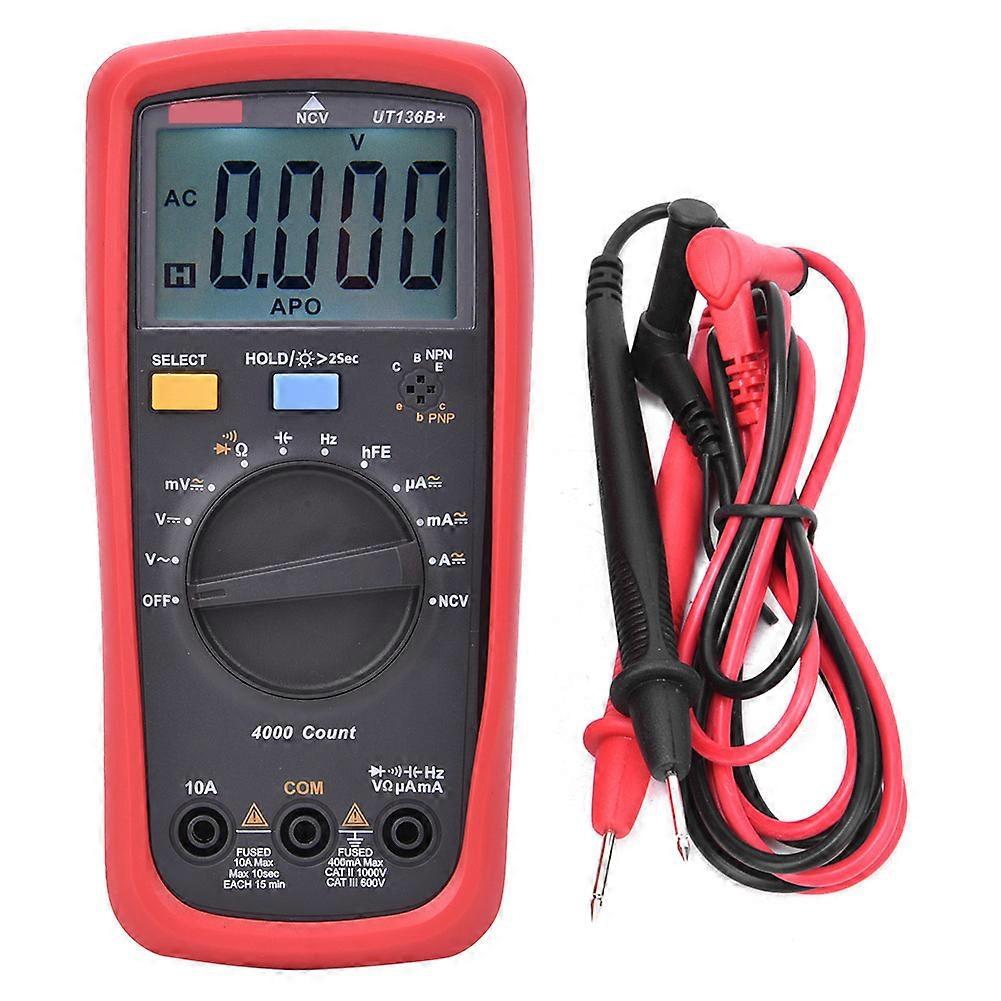 UNI T UT136b Tester di resistenza di capacità del multimetro digitale della gamma automatica portatile