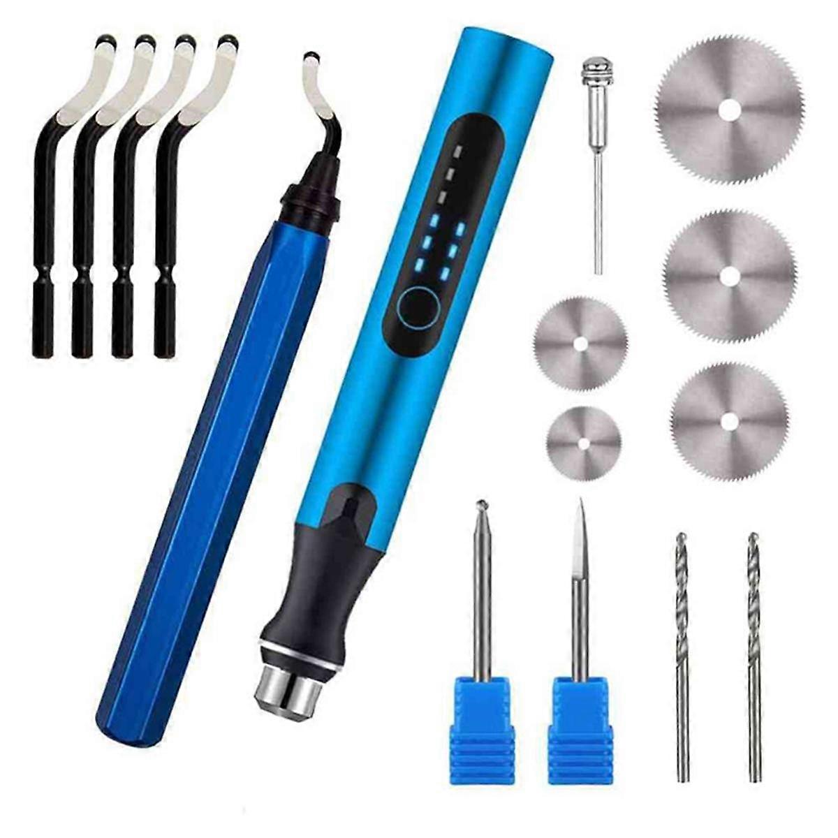 3D Printing Tool Kit, Deburring Tools 3Speed USB Electric Rotary Pen for 3D Printing Burr, 3D Prin
