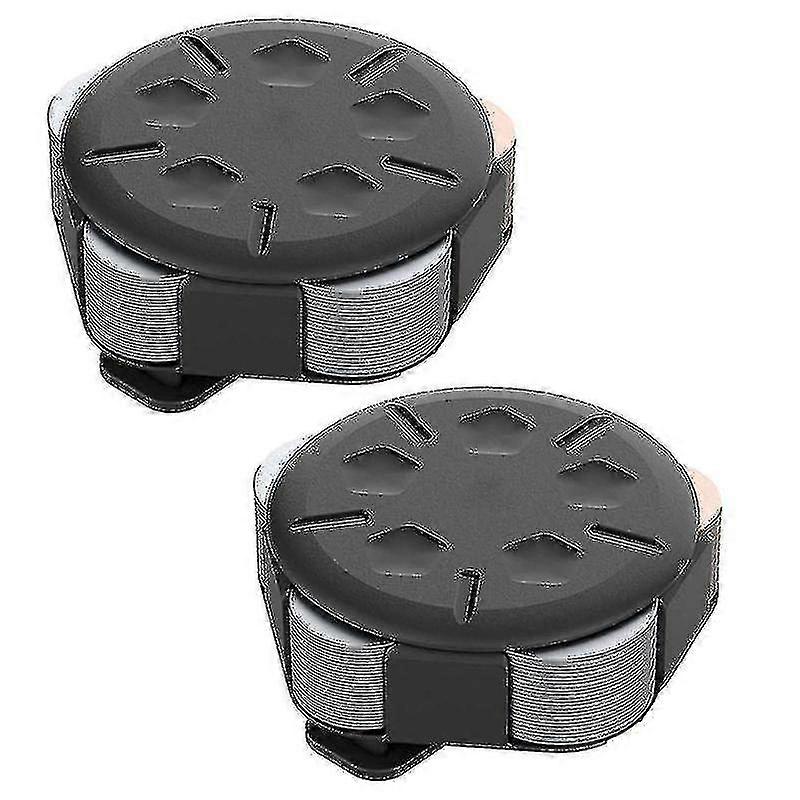 2 Pack Coin Dispenser - Portable Coin Case With Clip, Change Holder Minimalist Coin Collection Wall High Quality