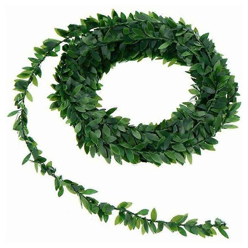 Ghirlanda di edera di seta artificiale per decorazioni murali di nozze 7,5 m