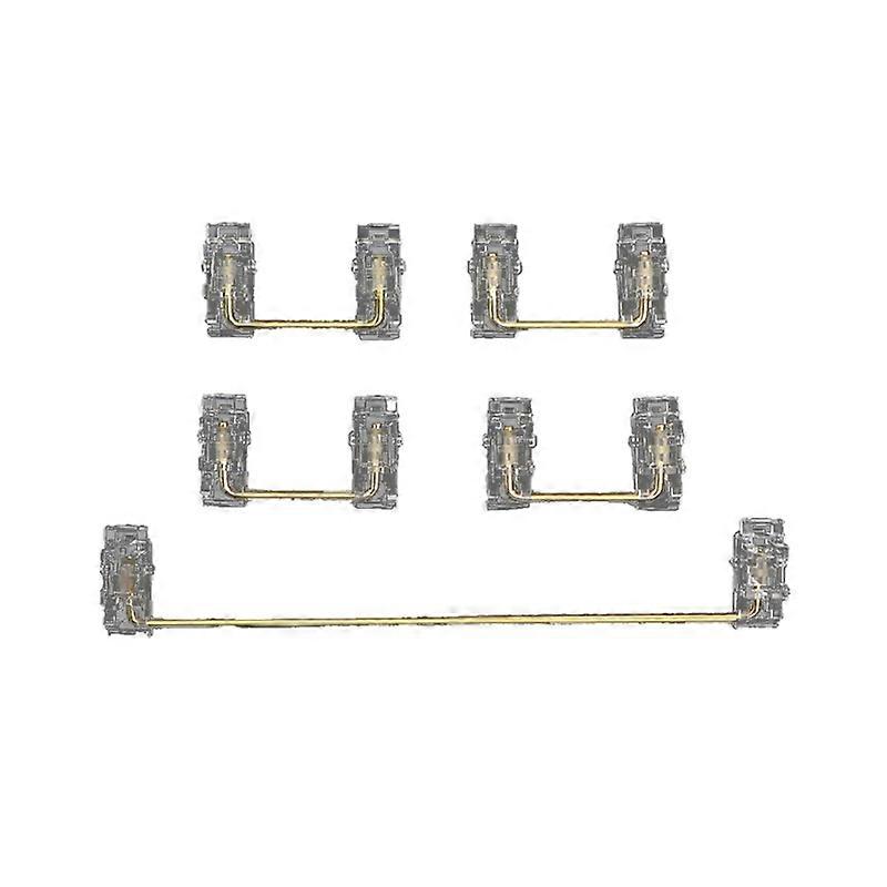 Mechanical Keyboard Stabilizers Transparent 6.25u Steel Wire Satellite Axis