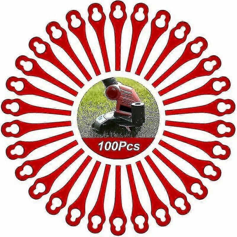Pack of 100 Replacement Plastic Blades for Florabest LIDL FRTA 20 A1, FAT 18B3, FRT18A Edger