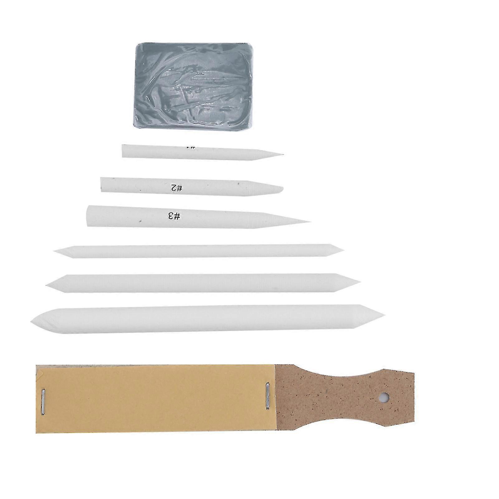 Professional Sketch Drawing Tools Set with Blending Stumps Eraser and Sandboard - Perfect Gift for Sketch Painting
