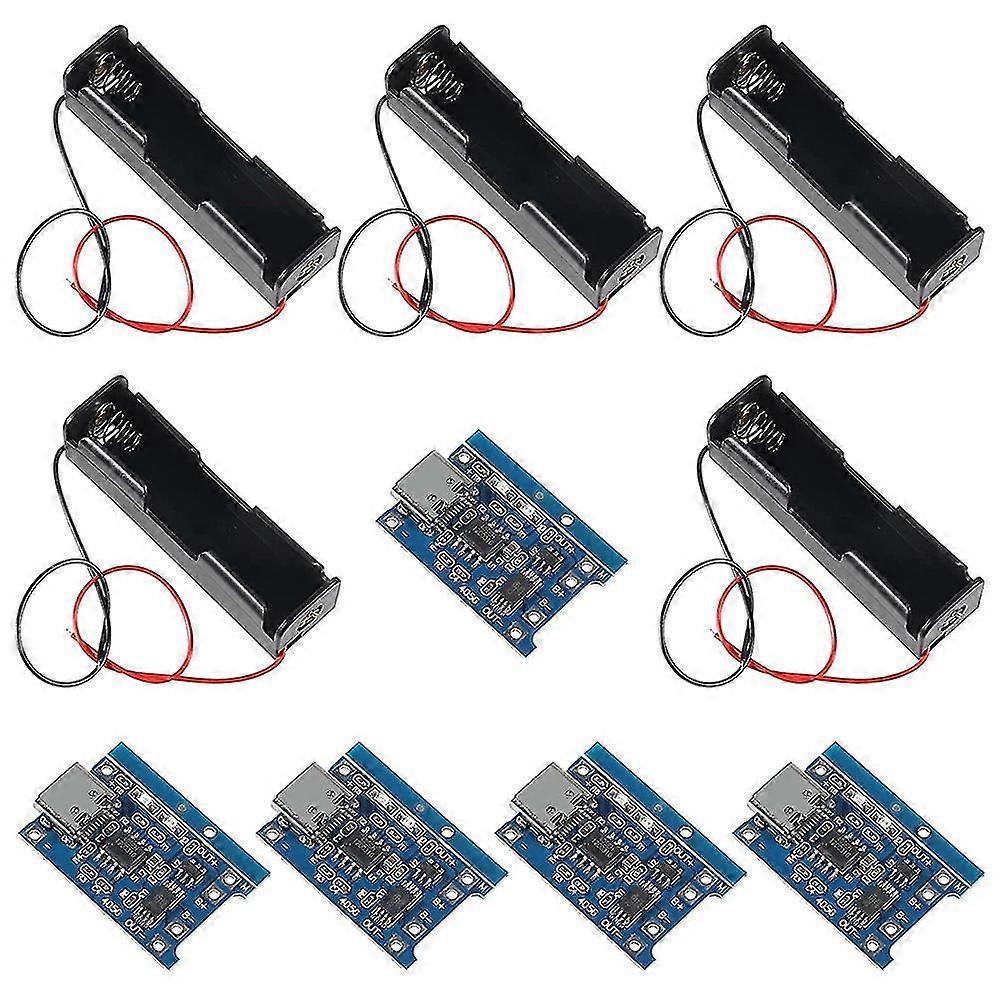Tp4056 Charging Module Type C Usb Lithium Battery Charging Board Bms 5v 1a - -usb Charge Module Pro