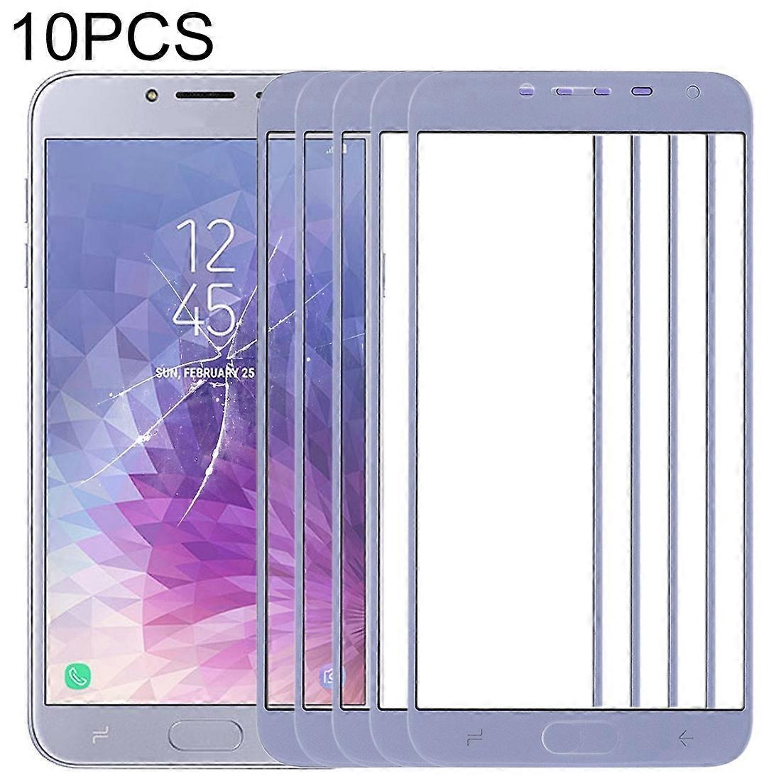 10 PCS Front Screen Outer Glass Lens for Galaxy J4 (2018)