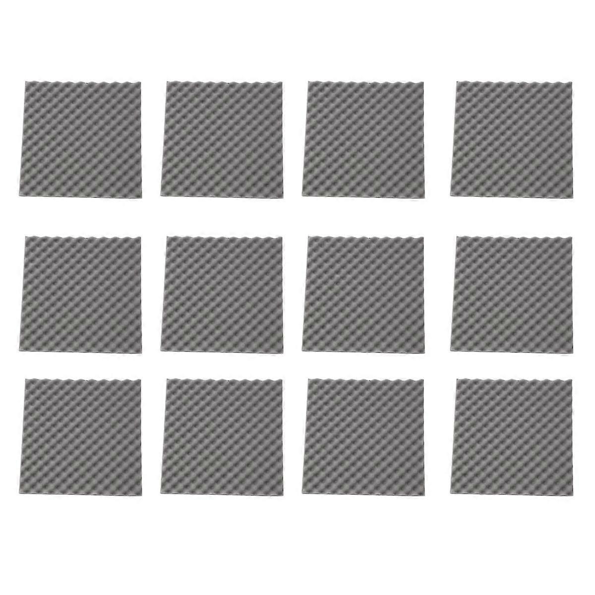 12 Pack Egg Crate Soundproof Foam Panels 1.2inch X 20inch X 20inch Acoustic Foam for Home & Pro Stu